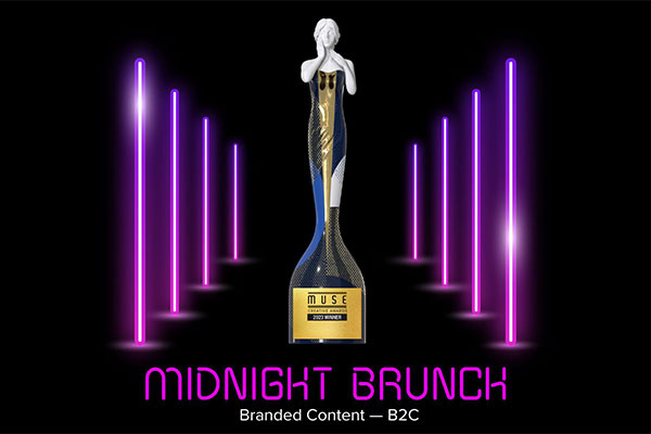 Honored to announce that Midnight Brunch has struck gold at the MUSE Awards!