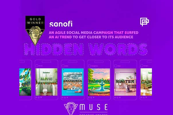 Sanofi is the Gold Winner at the 2024 MUSE Creative Awards!