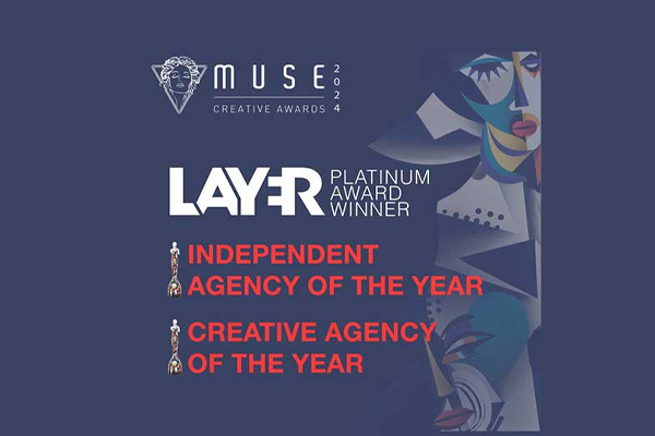 Celebrate Layer's grand excitement for taking home multiple Platinum Awards!