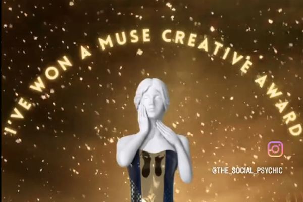 I won a MUSE Creative Award!