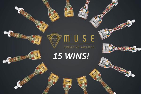 Five Platinum and Ten Gold Awards for Our Creative Work at the 2024 MUSE Creative Awards!