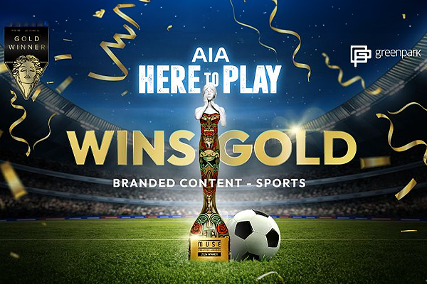 The “Here to Play” campaign for AIA Philippines just snagged GOLD at the 2024 MUSE Creative Awards!