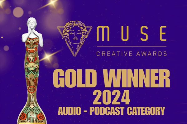 We’re thrilled to announce that we won Gold in the Audio category at the 2024 MUSE Creative Awards!