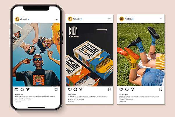 Nick-Kick Project has been Awarded with Gold for Standout Student Branding