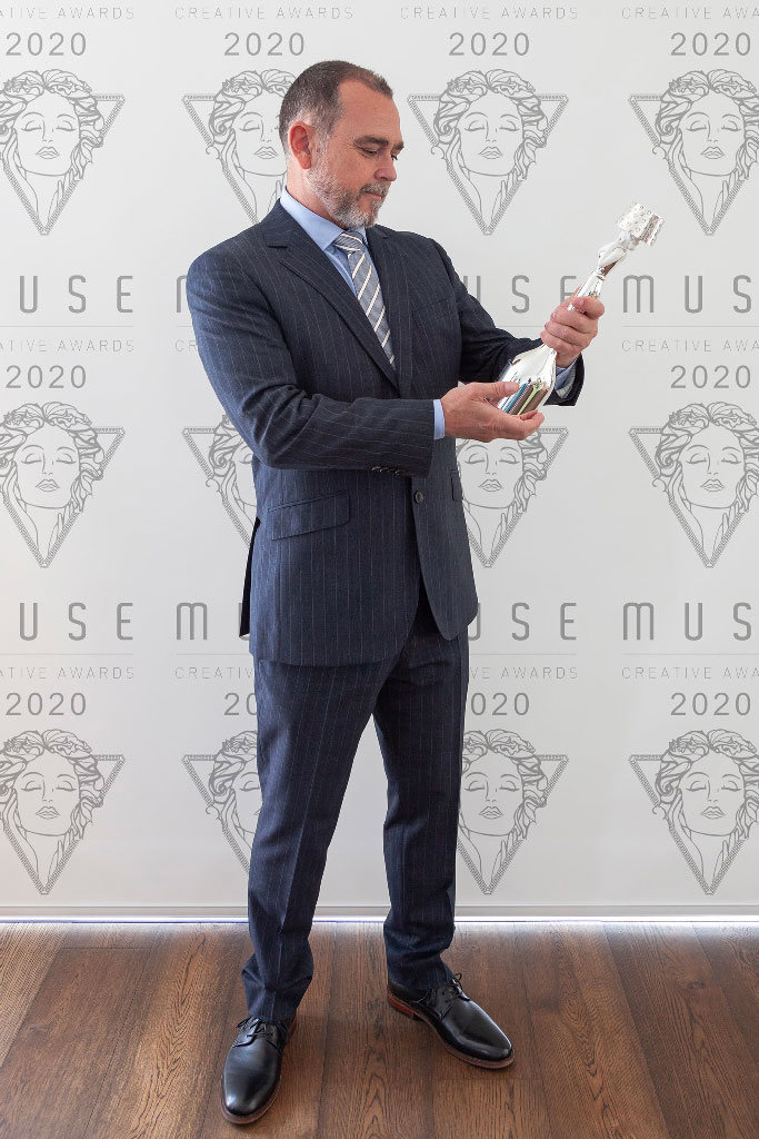 I received the 2020 MUSE Creative Awards Silver Statuette. - MUSE Winner Gallery
